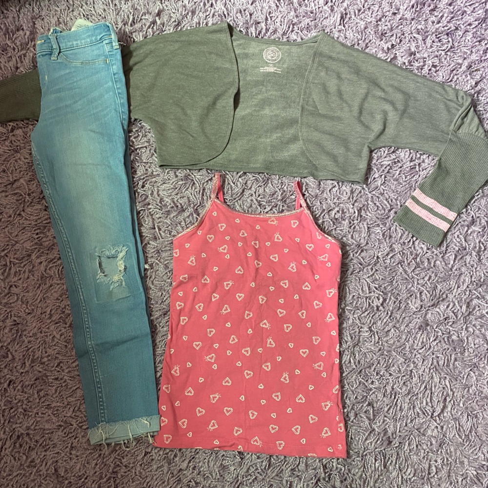 2 girls SO tops, size 10